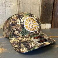 Hermosa Beach CLASSIC LOGO 6 Panel Low Profile Trucker Hat - Camo