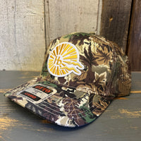 Hermosa Beach CLASSIC LOGO 6 Panel Low Profile Trucker Hat - Camo