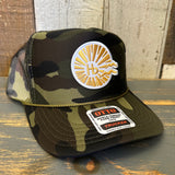 Hermosa Beach CLASSIC LOGO Trucker Hat - Full Camo
