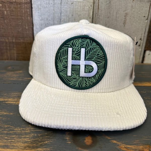 Hermosa Beach HERMOSA HILLS Vintage Corduroy Hat - Beige / Off White