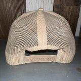 Hermosa Beach THE NEW STYLE - 5 Panel Mid Profile Mesh Back Trucker Hat - Khaki