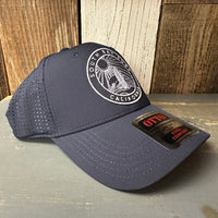 SOUTH BAY SURF CALIFORNIA (Navy Colored Patch) - 6 Panel Low Profile Baseball Cap - Navy