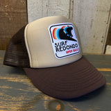 SURF REDONDO :: OPEN DAILY Winter All Foam Cap Hat - Brown/Khaki