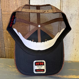 Hermosa Beach MUY HERMOSA 6 Panel Corduroy Trucker Hat - Brown