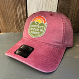 PROTECT OUR PARKS 6 Panel Low Profile Dad Hat - Maroon