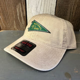 NATIONAL PARKS BANNER 6 Panel Low Profile Style Dad Hat - Khaki