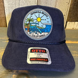 Hermosa Beach SHOREFRONT Corduroy Baseball Cap - Navy Blue