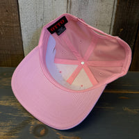 Hermosa Beach MUY HERMOSA 5 Panel Mid Profile Baseball Cap - Pink