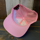 Hermosa Beach MUY HERMOSA 5 Panel Mid Profile Baseball Cap - Pink