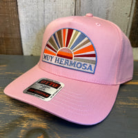 Hermosa Beach MUY HERMOSA 5 Panel Mid Profile Baseball Cap - Pink