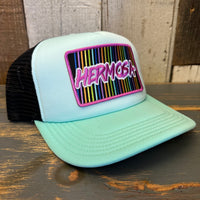 Hermosa Beach HERMOSA '84 Trucker Cap - Light Mint/Dark Mint/Black