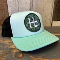 Hermosa Beach HERMOSA HILLS Trucker Cap - Light Mint/Dark Mint/Black