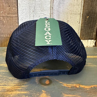 Hermosa Beach SHOREFRONT Trucker Cap - Dark Navy/Light Navy