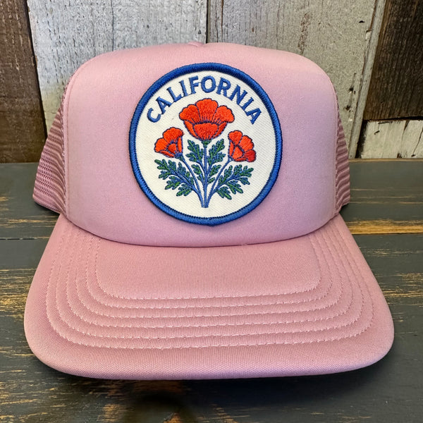 CALIFORNIA POPPY Trucker Cap - Dusty Rose