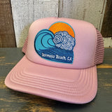 Hermosa Beach TUBULAR Trucker Cap - Dusty Rose