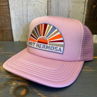 Hermosa Beach MUY HERMOSA Trucker Cap - Dusty Rose