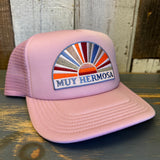 Hermosa Beach MUY HERMOSA Trucker Cap - Dusty Rose