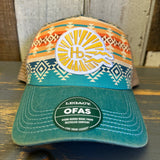 Hermosa Beach CLASSIC LOGO Five-Panel Trucker Cap - Southwest