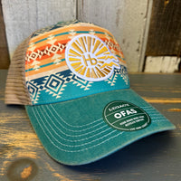Hermosa Beach CLASSIC LOGO Five-Panel Trucker Cap - Southwest