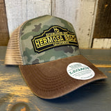 Hermosa Beach ARE YOU ESTABLISHED? Old Favorite Five-Panel Trucker Cap - Army Camo