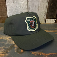 ONLY YOU CAN PREVENT FOREST FIRES - 5 Panel Hat - Forest Green