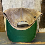 Hermosa Beach ARE YOU ESTABLISHED? Old Favorite Five-Panel Trucker Cap - Army Camo