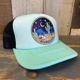 STARGAZER Trucker Cap - Light Mint/Dark Mint/Black