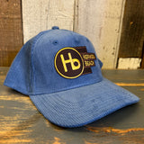 Hermosa Beach THE NEW STYLE Five-Panel Corduroy Cap - Ocean Blue