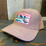 PALM SPRINGS, CALIFORNIA Five-Panel Corduroy Cap - Dusty Rose