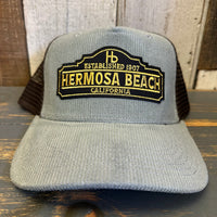 Hermosa Beach ARE YOUR ESTABLISHED? Trucker Cap - Sawgrass Corduroy/ Brown