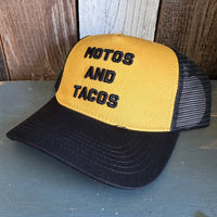 Motos and Tacos Trucker Hat (2 colors available)