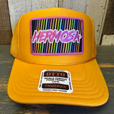 Hermosa Beach HERMOSA'84 High Crown Trucker Hat - Gold