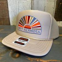 Hermosa Beach MUY HERMOSA High Crown "Air Mesh" Trucker Hat - Khaki