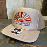 Hermosa Beach MUY HERMOSA High Crown "Air Mesh" Trucker Hat - Khaki