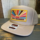 Hermosa Beach MUY HERMOSA High Crown "Air Mesh" Trucker Hat - Khaki