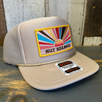 Hermosa Beach MUY HERMOSA High Crown "Air Mesh" Trucker Hat - Khaki