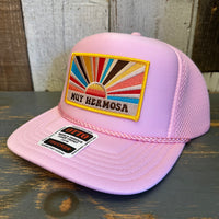 Hermosa Beach MUY HERMOSA High Crown "Air Mesh" Trucker Hat - Pink
