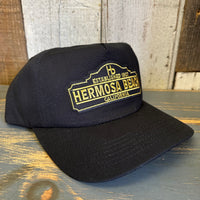 Hermosa Beach ARE YOU ESTABLISHED? - 5 Panel Hat - Black