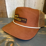 Hermosa Beach HERMOSA AVE Brushed Rope Trucker Hat - Rust