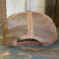 Hermosa Beach HERMOSA AVE Brushed Rope Trucker Hat - Rust