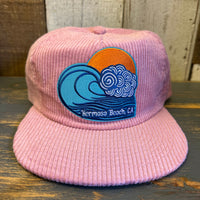 Hermosa Beach TUBULAR Corduroy Field Trip Hat - Blush Pink