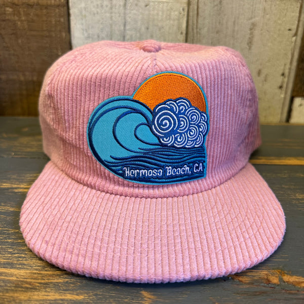 Hermosa Beach TUBULAR Corduroy Field Trip Hat - Blush Pink