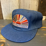 Hermosa Beach MUY HERMOSA - COAST EDITION Field Trip Strapback Hat - Denim