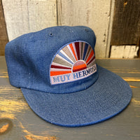 Hermosa Beach MUY HERMOSA - COAST EDITION Field Trip Strapback Hat - Denim