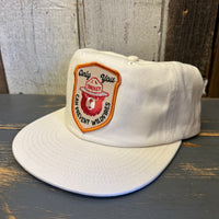 SMOKEY BEAR :: ONLY YOU CAN PREVENT FOREST FIRES Brushed Cotton Field Trip Snapback Hat - Eggshell