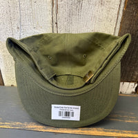 Hermosa Beach FIESTA FOREVER Brushed Cotton Field Trip Strapback Hat - Cactus Green