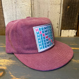 Hermosa Beach OCEAN DRIVE Washed Cotton Field Trip Hat - Berry