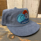 Hermosa Beach TUBULAR Waffle Corduroy Field Trip Hat - Slate Blue