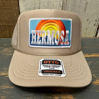 Hermosa Beach 72 & SUNNY High Crown Trucker Hat (Khaki)