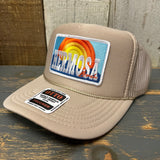 Hermosa Beach 72 & SUNNY High Crown Trucker Hat (Khaki)